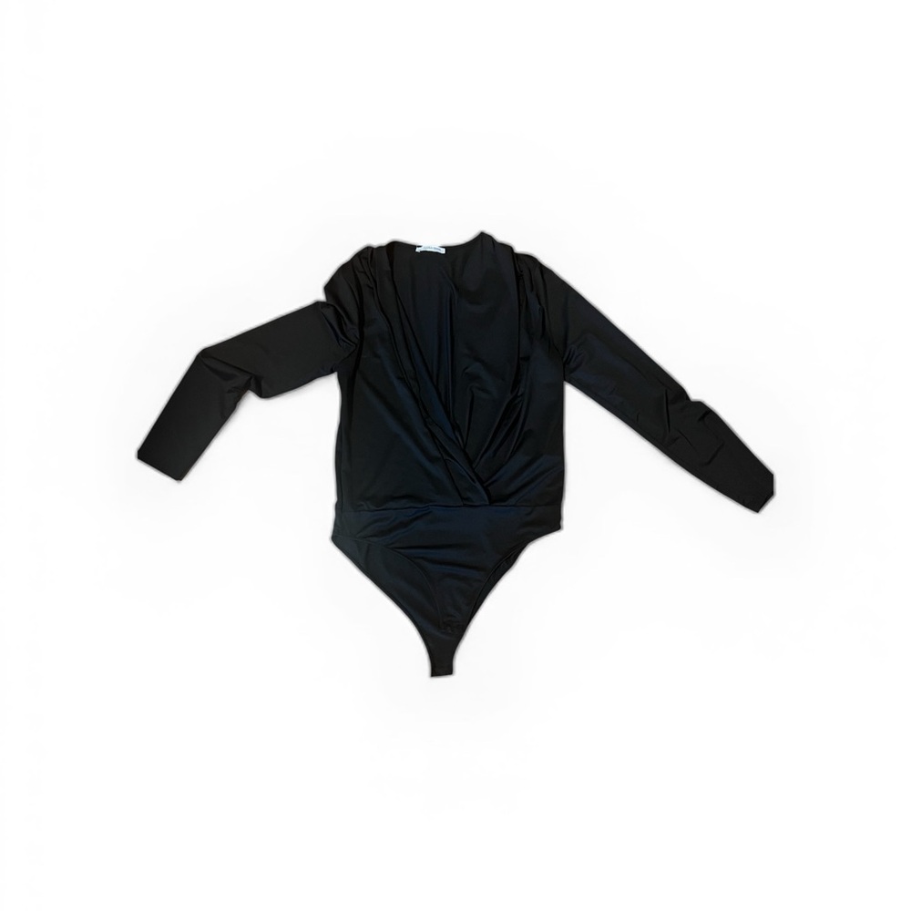 Zara Black Long Sleeve‎  Bodysuit